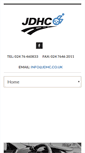 Mobile Screenshot of jdhc.co.uk